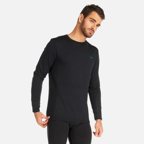 Primera Capa Hombre Skintec 2000 Warm Top Negro Lippi I23-2