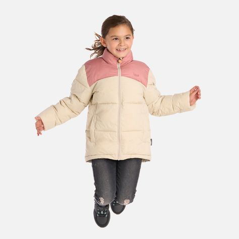 Chaqueta Niña Little Urban Steam-Pro Jacket Crudo Lippi I25-5