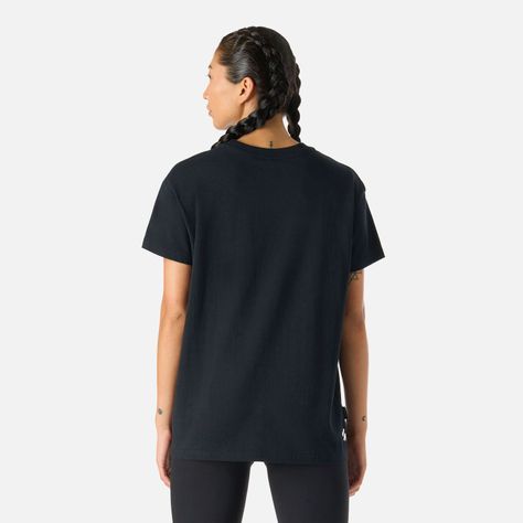 Polera Mujer Cool Down T-Shirt Negro Vulcano-3