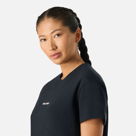 Polera Mujer Cool Down T-Shirt Negro Vulcano-4