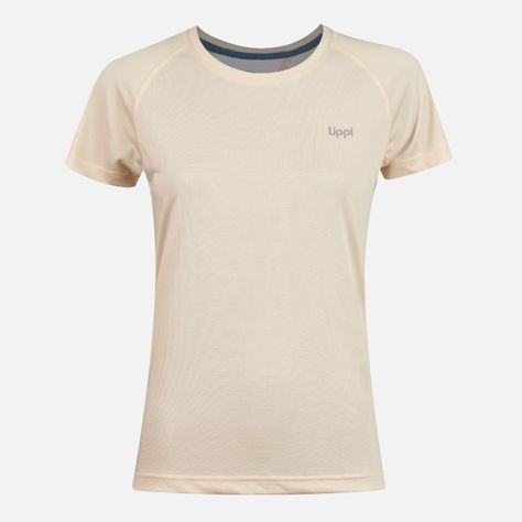 Polera Mujer Core Q-Dry Breathing T-Shirt Beige Lippi-0