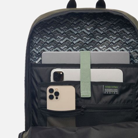 Mochila Cromi 22L Verde Grisaceo Haka Honu I25-8