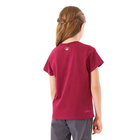 Polera Niña Country UV-Stop T-Shirt Frambuesa Lippi-3