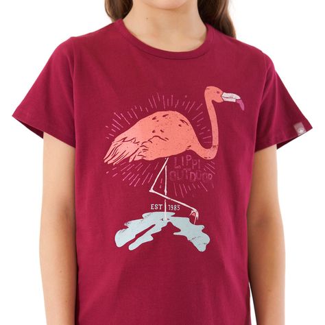 Polera Niña Country UV-Stop T-Shirt Frambuesa Lippi-4