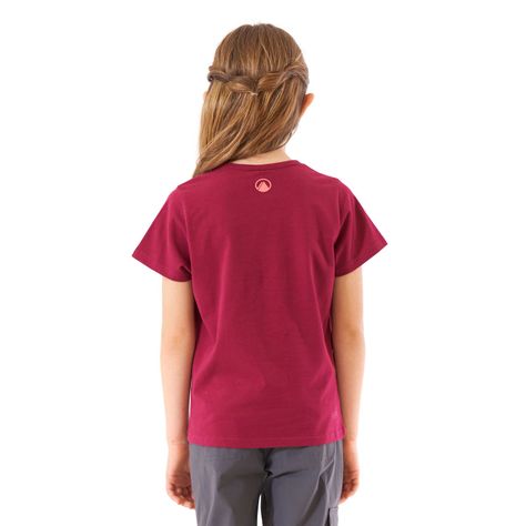 Polera Niña Country UV-Stop T-Shirt Frambuesa Lippi-5