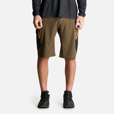 Short Hombre 4 Bike Short Oliva Oscuro Lippi-1