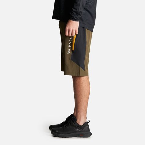 Short Hombre 4 Bike Short Oliva Oscuro Lippi-3