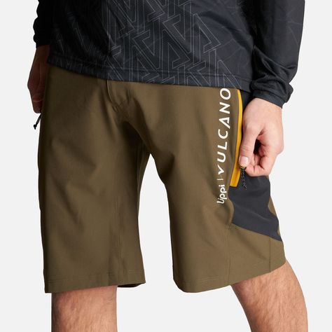 Short Hombre 4 Bike Short Oliva Oscuro Lippi-5