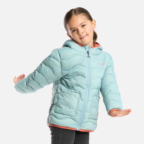 Chaqueta Niña Ultra Livianita Celeste Haka Honu-1