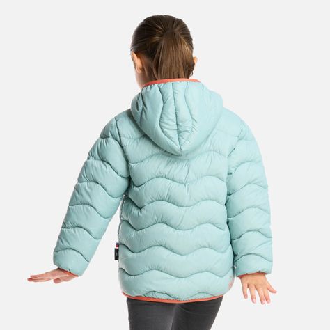 Chaqueta Niña Ultra Livianita Celeste Haka Honu-2