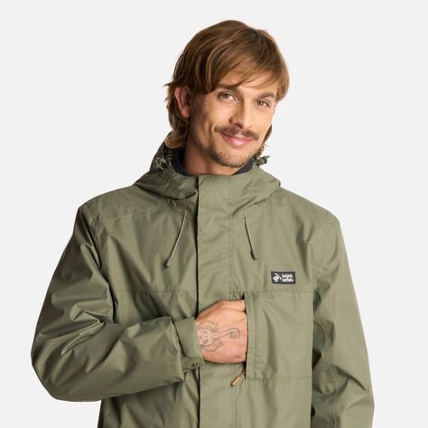 Chaqueta Hombre Kauai Verde Oliva Haka Honu I25-4