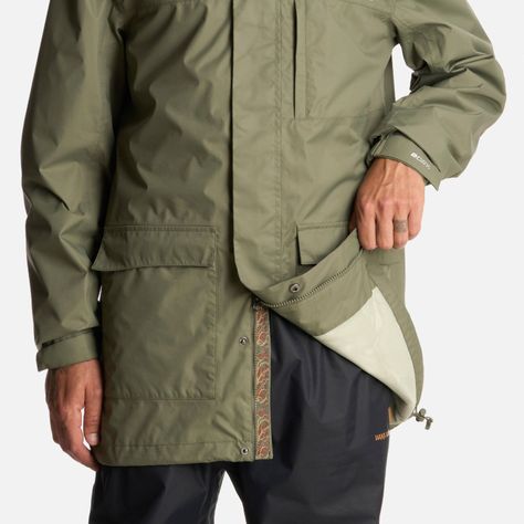 Chaqueta Hombre Kauai Verde Oliva Haka Honu I25-7