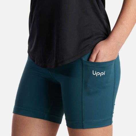 Calza Teen Girl In-Action Sport Short Leggings Petroleo Lippi-4