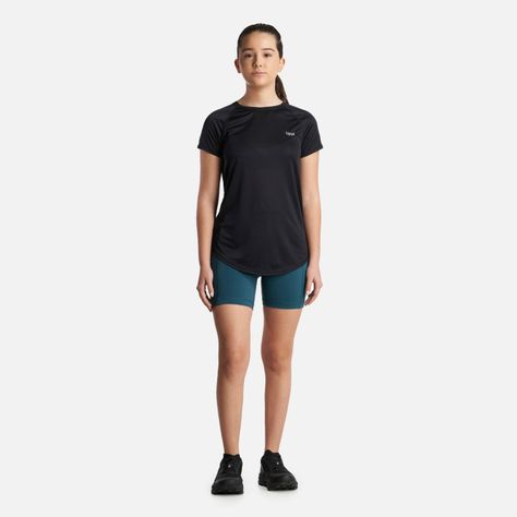 Calza Teen Girl In-Action Sport Short Leggings Petroleo Lippi-5