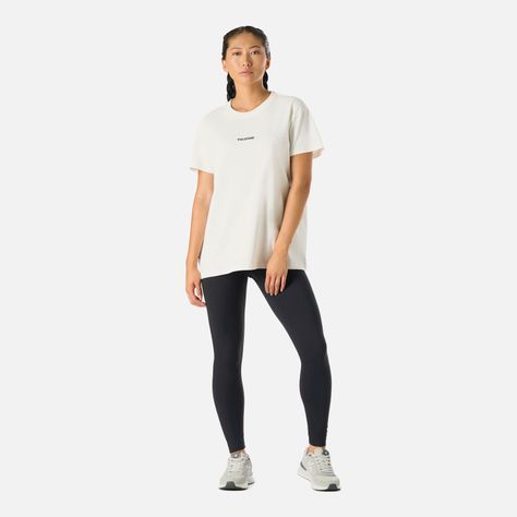 Polera Mujer Cool Down T-Shirt Blanco Vulcano-5