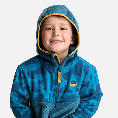 Chaqueta Niño Grillo Therm-Pro Hoody Jacket Petroleo Lippi-3