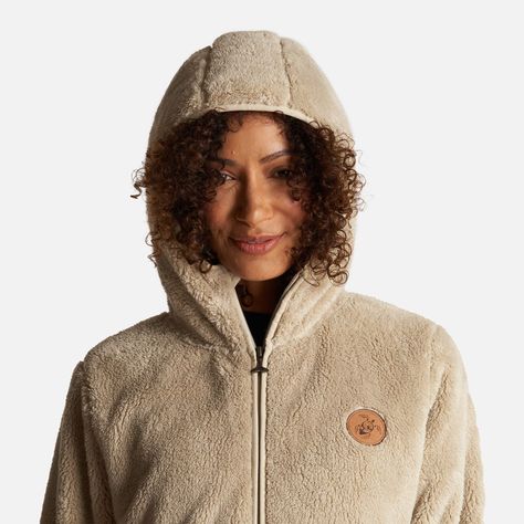 Chaqueta Mujer Calur-oso Beige Haka Honu I23-4