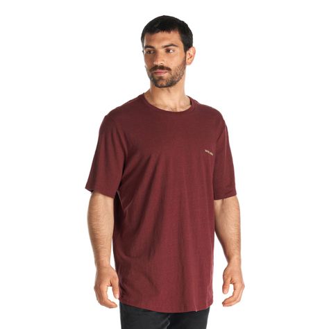 Polera Hombre Natural Burdeo Haka Honu V22-2