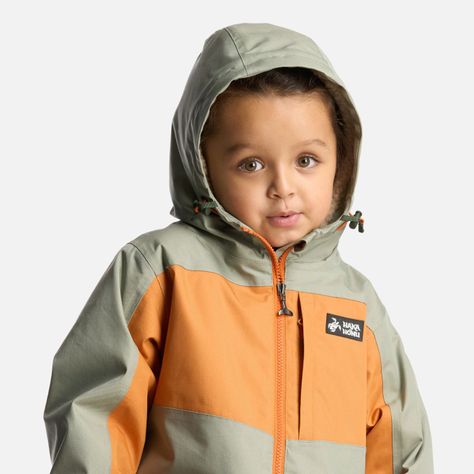 Chaqueta Niño Mini Yak Verde Claro Haka Honu-3