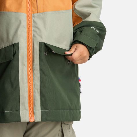 Chaqueta Niño Mini Yak Verde Claro Haka Honu-4