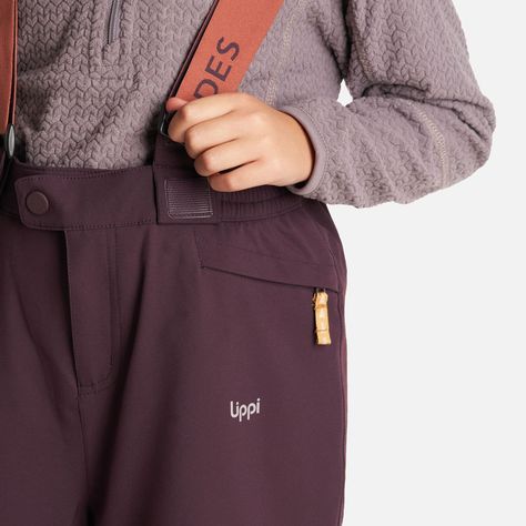 Pantalon Niña Sierra Nevada B-Dry Steam-Pro Pants Burdeo Lippi-3
