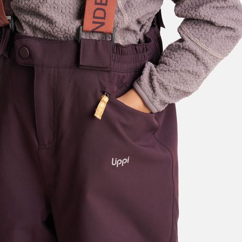 Pantalon Niña Sierra Nevada B-Dry Steam-Pro Pants Burdeo Lippi-4