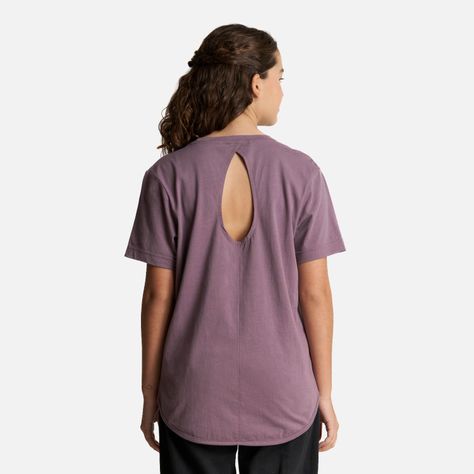 Polera Teen Girl Essential T-Shirt Malva Lippi-2