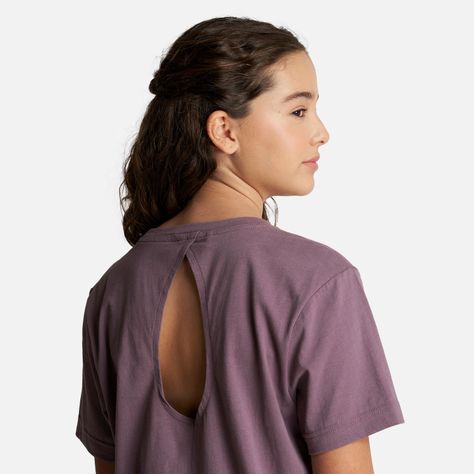 Polera Teen Girl Essential T-Shirt Malva Lippi-3
