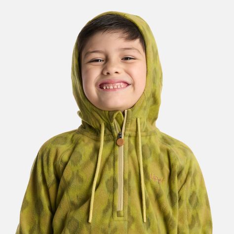 Chaqueta Niño Cold Day Therm-Pro Hoody Print Verde Lippi-3