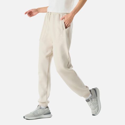 Pantalón Mujer Cool Down Jogger Pants Crema Vulcano-1