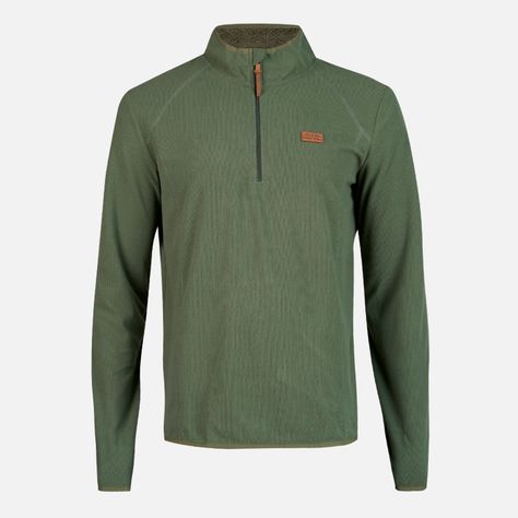 Poleron Hombre Taina Verde Militar Haka Honu V23-0
