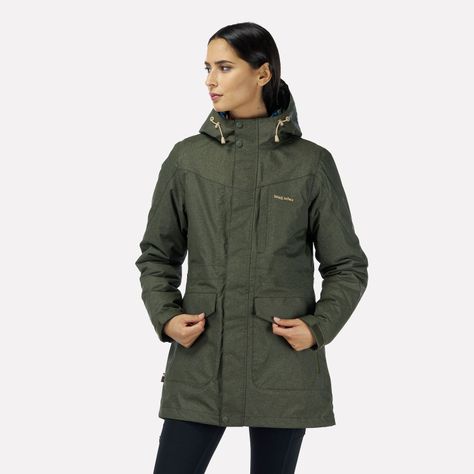 Chaqueta Mujer Perro Guapo Verde Haka Honu-1