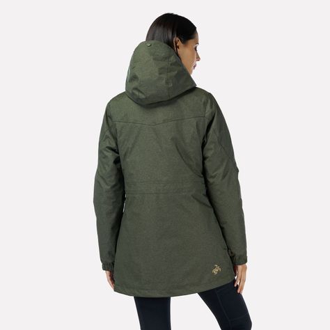 Chaqueta Mujer Perro Guapo Verde Haka Honu-2