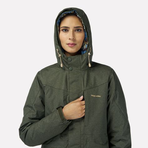 Chaqueta Mujer Perro Guapo Verde Haka Honu-4