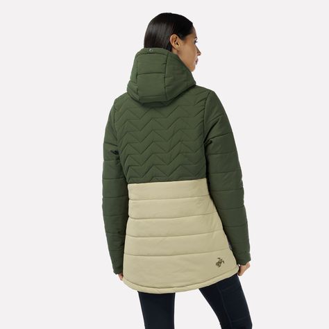 Chaqueta Mujer Perro Guapo Verde Haka Honu-7
