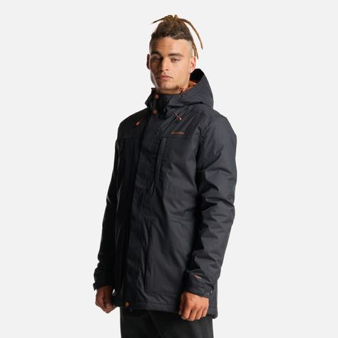 Chaqueta Hombre Terranova Negro Haka Honu-1