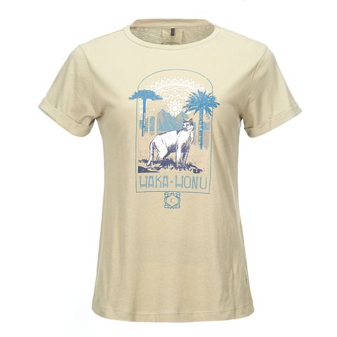 Polera Mujer Polo Beige Haka Honu-0