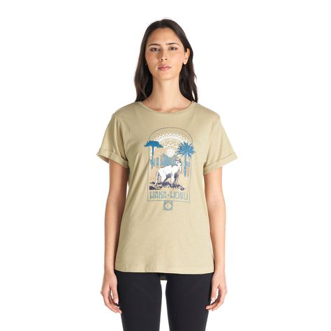 Polera Mujer Polo Beige Haka Honu-1