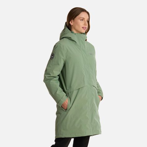 Chaqueta Mujer Mountains Live B-Dry Down Long Jade Lippi I25-1