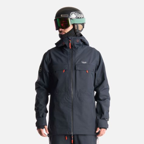 Chaqueta Hombre Black Hill B-Dry Jacket Negro Lippi-1