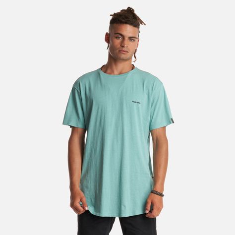 Polera Hombre Natural Celeste Haka Honu V23-1