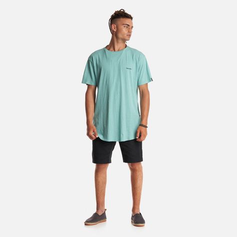 Polera Hombre Natural Celeste Haka Honu V23-5