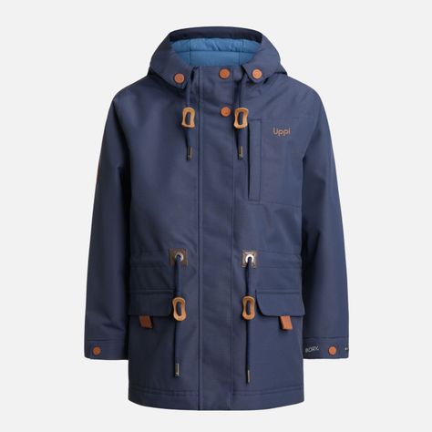 Chaqueta Niña Rainy B-Dry Hoody Jacket Azul Marino Lippi-0