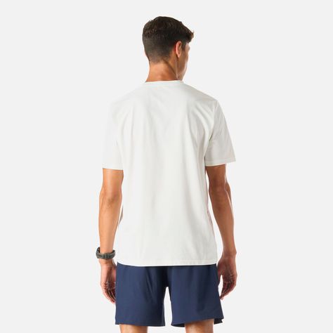 Polera Hombre Tempo T-Shirt Blanco Vulcano-3