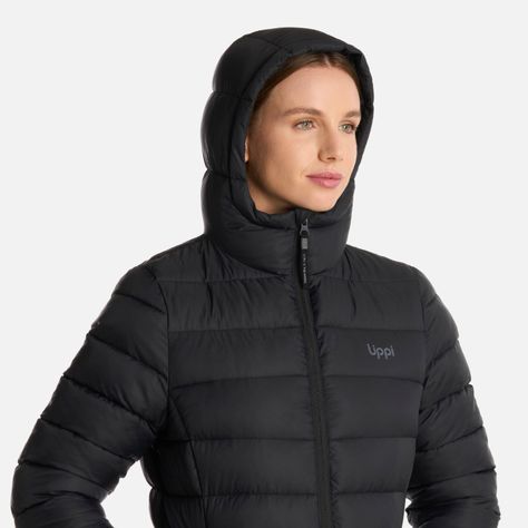 Chaqueta Mujer Warm Day Steam-pro Hoody Negro Lippi I25-3