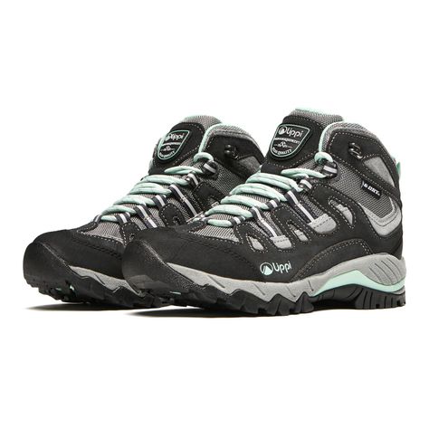 Botín Mujer Puelo CS Hi Gris Verde Agua Lippi I24-2