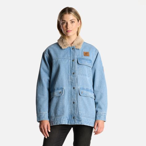 Chaqueta Mujer Joplin Celeste Haka Honu I24-1