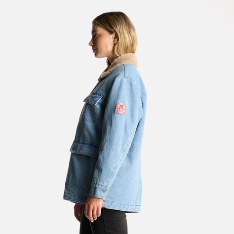 Chaqueta Mujer Joplin Celeste Haka Honu I24-3
