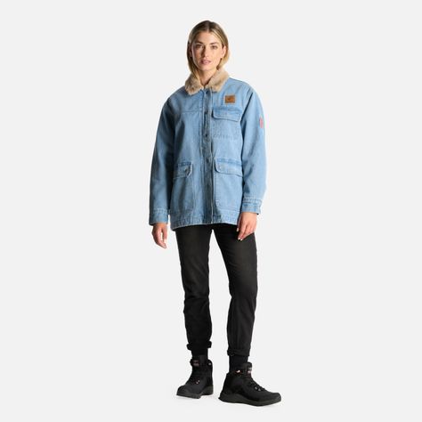 Chaqueta Mujer Joplin Celeste Haka Honu I24-8
