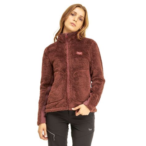 Chaqueta Mujer Ferret Shaggy-Pro Jacket Café Lippi V22-1